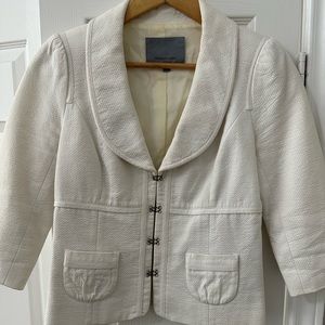 Classiques Entier white jacket